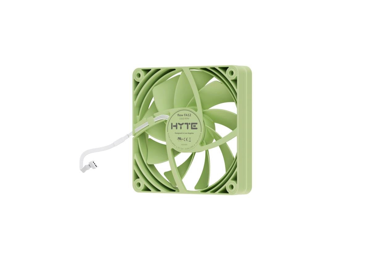 Hyte Fa12, Ventilador De Caja Verde Claro, Paquete De 4, 120 Mm Fan-Hyte-Fa12-Mm-4