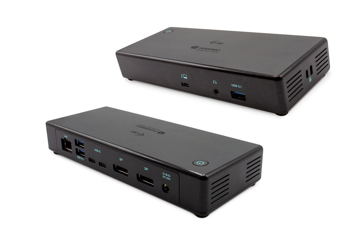 I-Tec Thunderbolt3/Usb-C Dual Displayport 4k Docking Station + Power Delivery 85w
