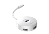 EAN 6953156284265 - Baseus CAHUB-G02 hub de interfaz USB 2.0 Type-C Blanco imagen 1