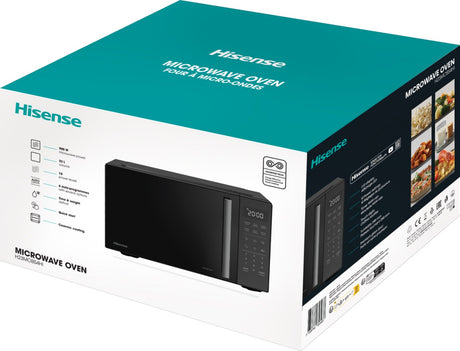 EAN 3838782853937 - Hisense H23MOBS4HI Negro Solo microondas Encimera 23 L 900 W imagen 4