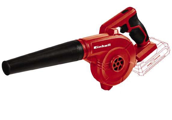 Soplador Inalámbrico Einhell Te-Cb 18/180li-Solo, Soplador (Rojo/Negro, Sin Batería Ni Cargador) 3408001