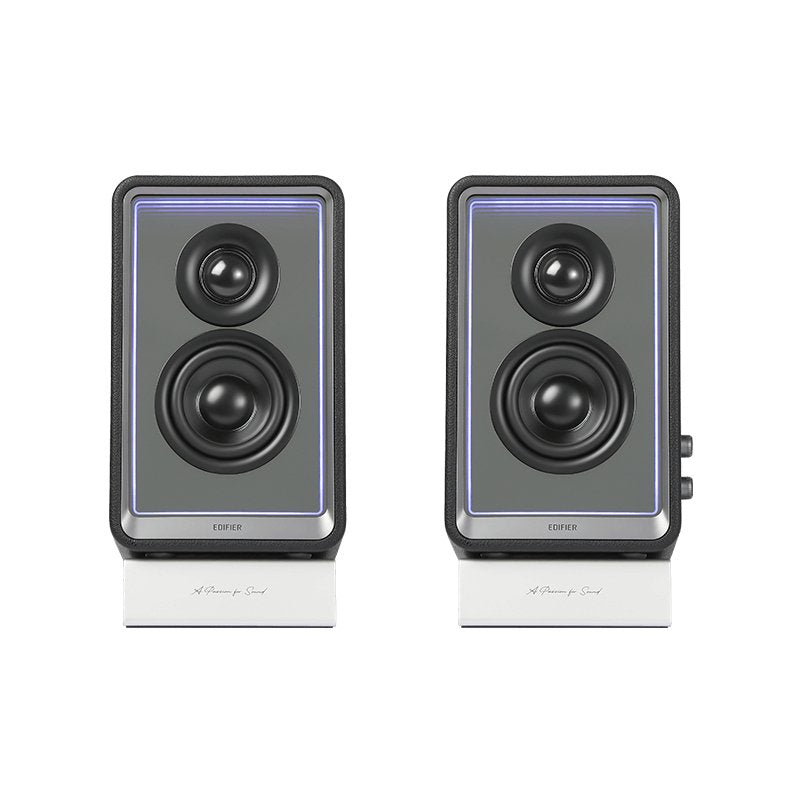 Edifier Qr65 Aktive Design-Lautsprecher, Rgb, 70watt Negro Retail