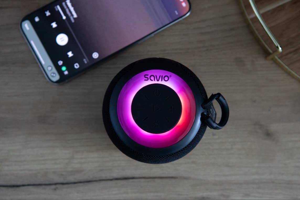 Altavoz Savio Bs-041 Bluetooth 5w, Negro