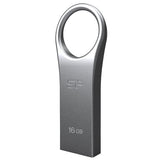 Pendrive 16gb Silicon Power Usb2.0  F80 Silver/Zinc Case