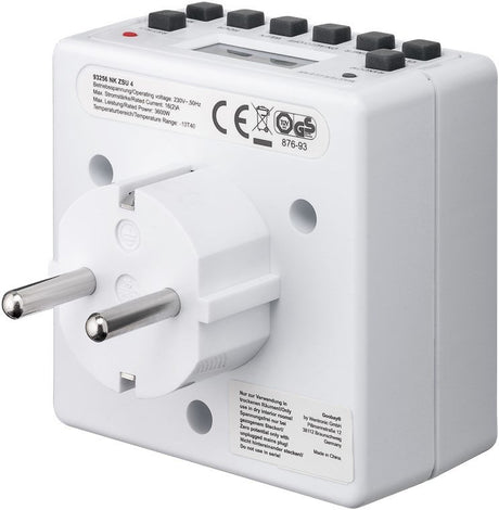 EAN 4040849555411 - Goobay 55541 contador eléctrico Blanco Programador eléctrico diario/semanal imagen 5