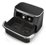 EAN 0622356270373 - Ninja AF500EU freidora Doble 10,4 L Independiente 2470 W Freidora de aire caliente Negro, Acero inoxidabl imagen 5