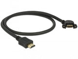 Delock Cable Hdmi A Macho > Hdmi A Hembra Para Instalación 110° 4k 30 Hz 0,5 M