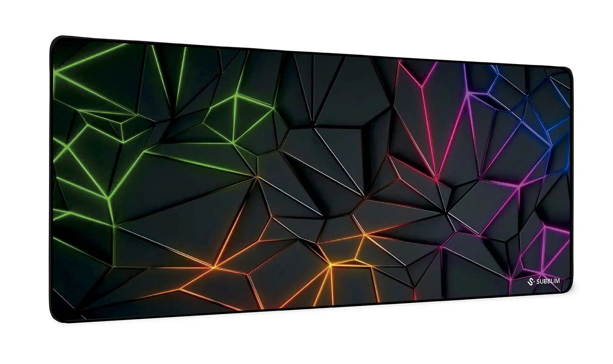 Alfombrilla Subblim Neon Obsidian Xl