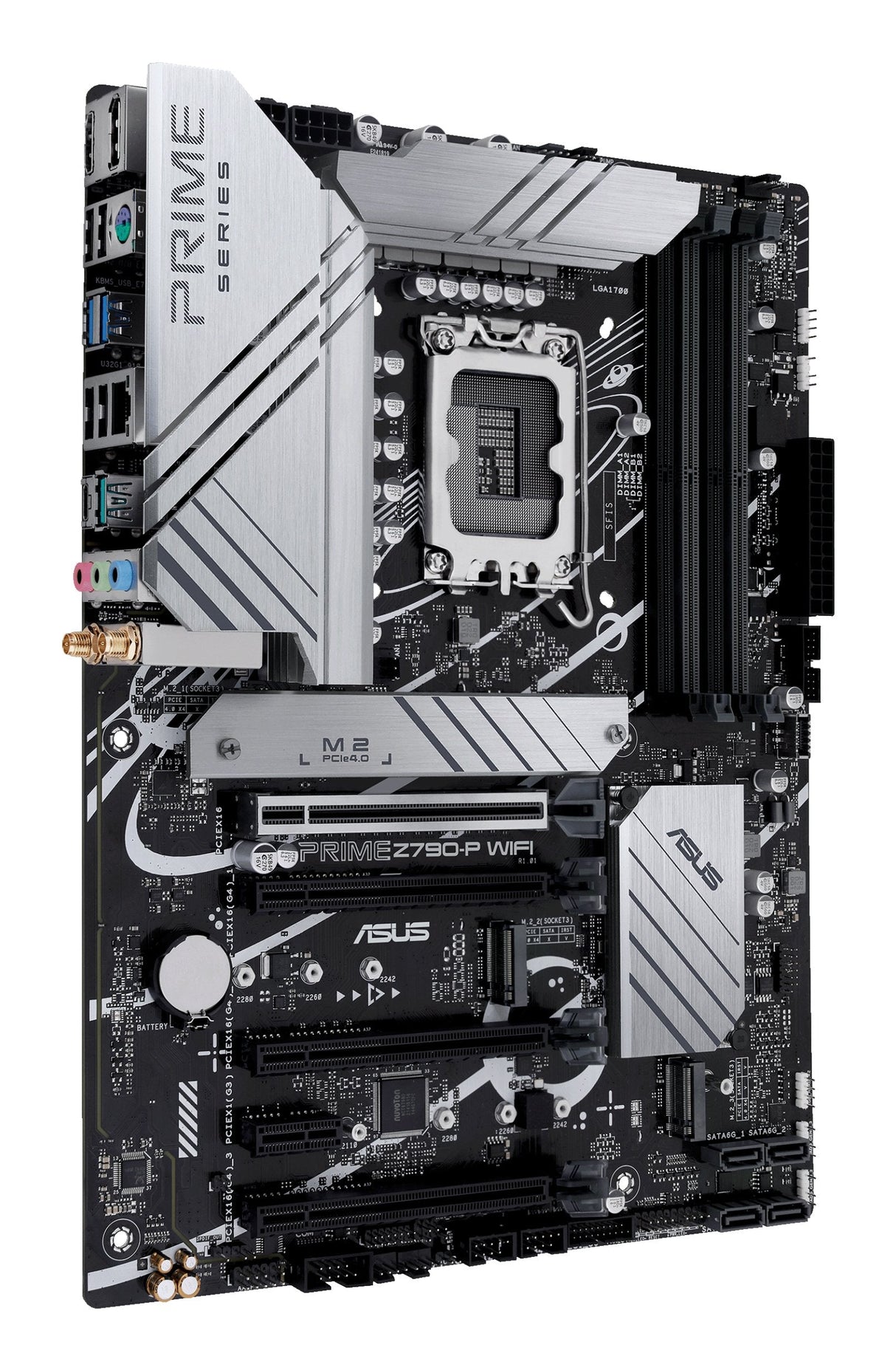 Placa Base Asus 1700 Prime Z790-P Wifi Atx 4xddr5 4xsata6 1xusb 3.2 Gen2 2xusb 3.2 Gen1
