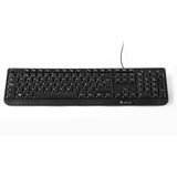 Ngs Wired Keyboard Funkyv3 (Frances) Teclado Negro Con 12 Teclas Multimedia De Cable
