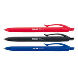 EAN 8411574037842 - Milan BWM10254 Negro, Azul, Rojo Bolígrafo de punta retráctil con pulsador 4 pieza(s) imagen 1