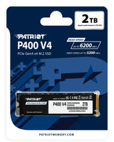 EAN 4711378421668 - Patriot Memory P400 V4 2 TB M.2 PCI Express 4.0 NVMe imagen 4