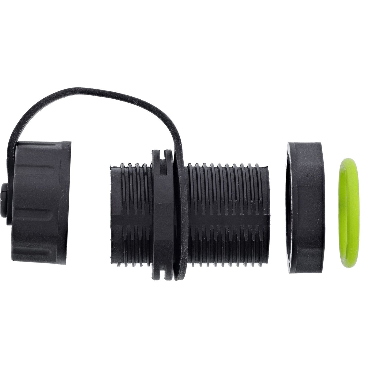 Adaptador Rj45 Cat6a, Ip68, Cat.6a, Mini, Blindado, 2 Tomas Rj45 Para Panel Inline