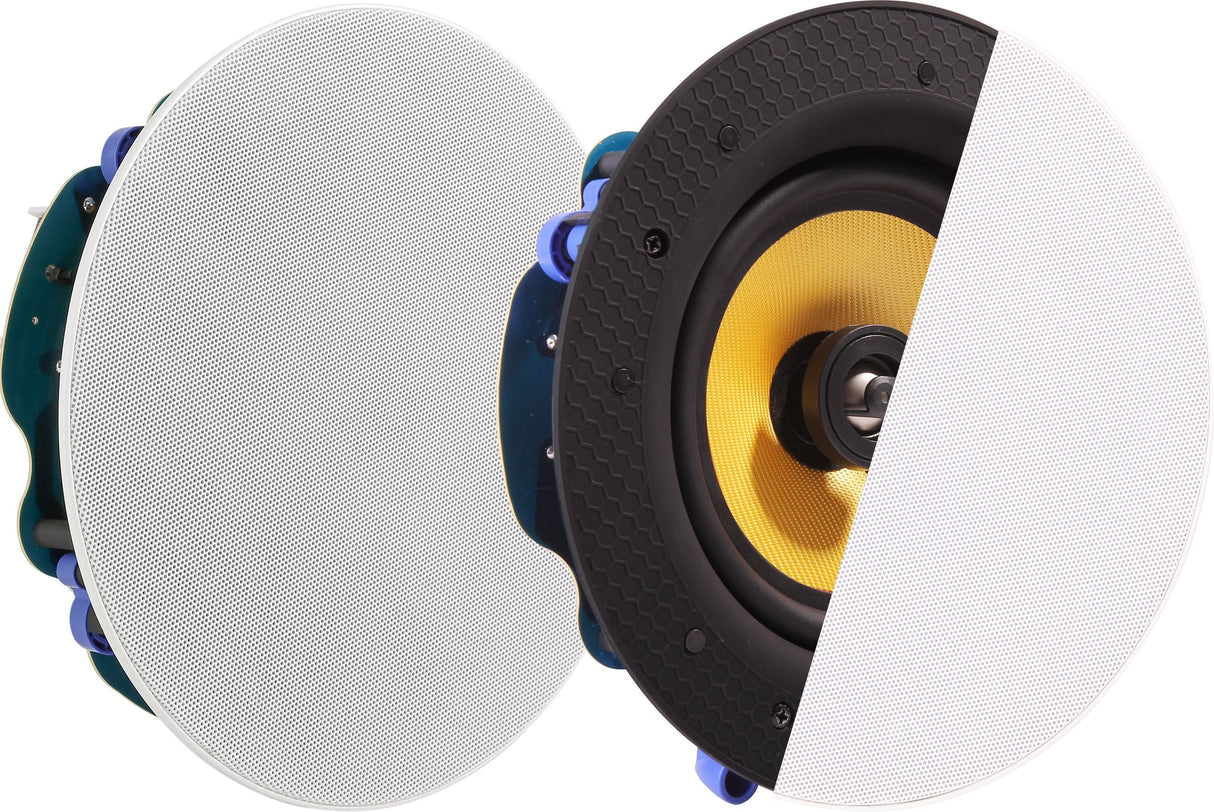 Vision Cs-1900 Altavoz De 1 Vía Negro, Blanco, Amarillo Alámbrico 60 W