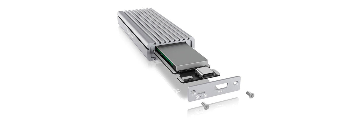 Raidsonic Ib-1817ma-C31 Caja Para Disco Duro Externo M.2 Caja Externa Para Unidad De Estado Sólido (Ssd) Plata