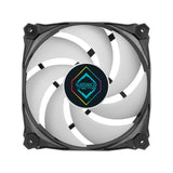 Iceberg Thermal Icegale Lightning Argb Ventilador 12 Cm Negro 3 Pieza(S)