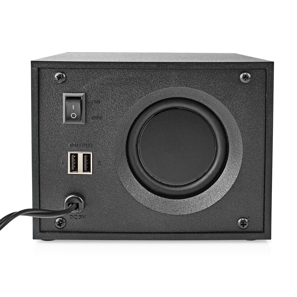 Nedis Altavoces  Gaming Altavoz: 2.1 Alimentado Por Usb 3.5 Mm Macho 33 W Led