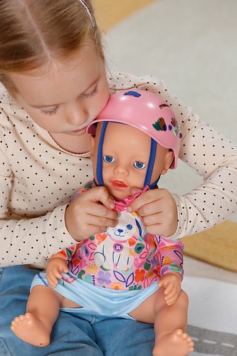 Zapf Creation Baby Born Fahrrad Mit Lucky 840160