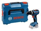 Taladro Percutor Inalámbrico Bosch Professional Gsb 18v-65 Professional Solo, 18 Voltios Azul, Sin Batería Ni Cargador, En L-Boxx 06019n3301