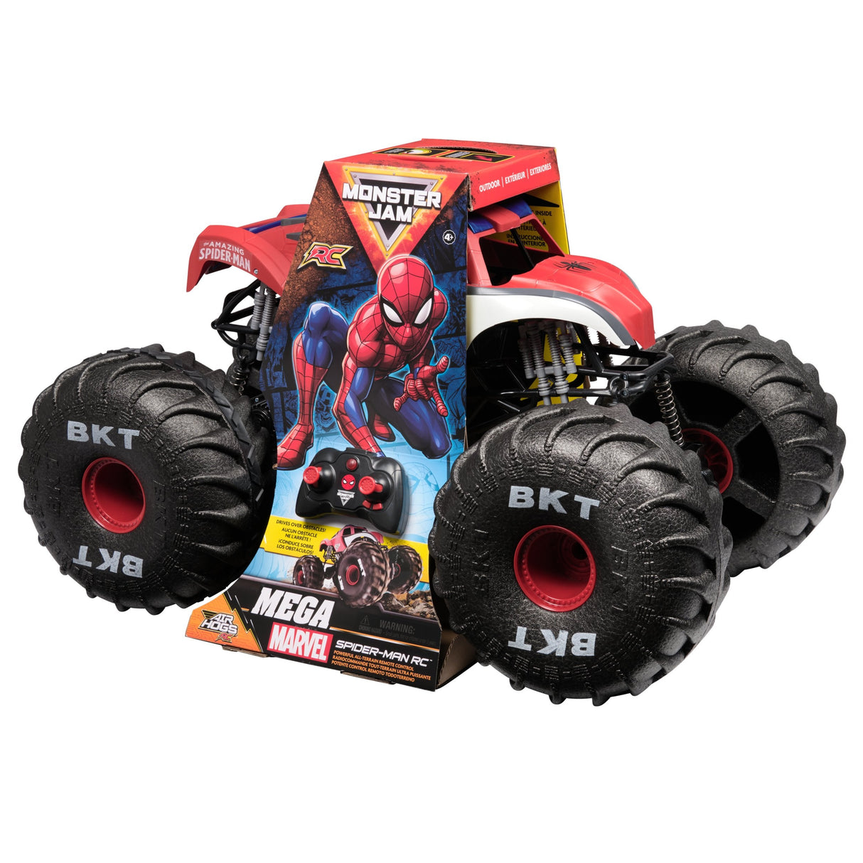 Spinmaster Monster Jam - Mega Spider Man Rc Radio Control 6070554