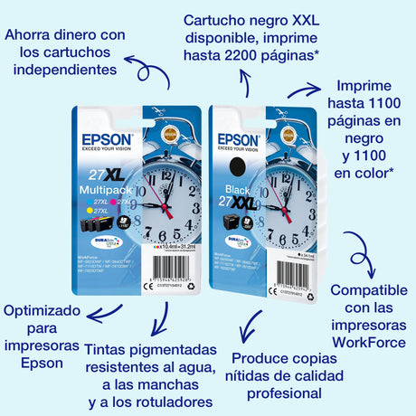 EAN 8715946625959 - Epson C13T27914022 cartucho de tinta 1 pieza(s) Original Negro imagen 1