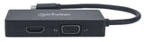 EAN 0766623152983 - Manhattan 152983 Adaptador gráfico USB 3840 x 2160 Pixeles Negro imagen 4