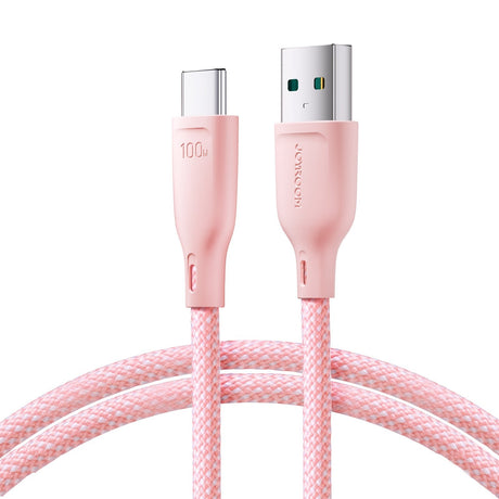 EAN 6941237110411 - JOYROOM 6941237110411 cable USB 1 m USB C 0,48 Gbit/s 100 W Rosa imagen 1