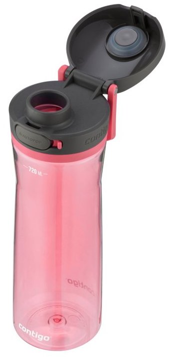 Botella Contigo Jackson 2.0  Uso Diario, Fitness, Senderismo, Deportes 720 Ml Tritan Rosa
