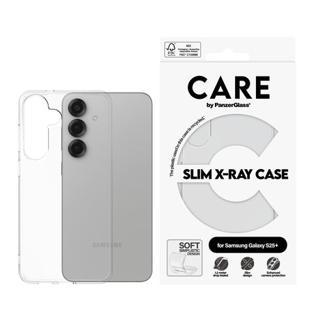 EAN 5715685016424 - PanzerGlass CARE™ by ® X-Ray Case Samsung Galaxy S25+ funda para teléfono móvil Transparente imagen 2