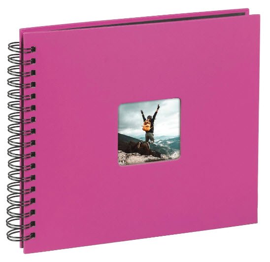 Hama  Fine Art   36x32/50  10608 Spiralbound Album, Pink