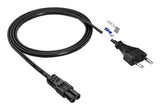 Akyga Cable De Alimentacion Para Portátil Ak-Rd-01c Eight Cu Cee 7 16 Iec C7 1.5m