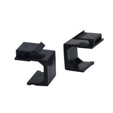 Keystone-Buchsenabdeckung 10 Unidades Set Negro