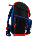 Herlitz Juego De Mochilas Escolares De 4 Piezas, Color Azul Y Rojo,