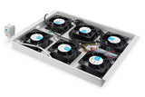 Accesorios Digitus Ventilador Rack 6 Uds Termostato Switch Gris