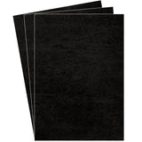 Fellowes Pack De 25 Portadas De Carton Simil Piel Delta Cuero A4 - 250 Gr - Color Negro