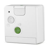 Alarma De Cuarzo Blanca Braun Bc 02 Xw Con Interruptor De Luz