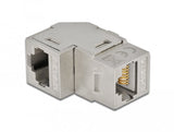 Keystone Modul Rj45 Buchse Zu Rj45 Buchse Cat.6a 90° Gewinkelt