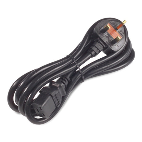 EAN 731304217855 - APC Pwr Cord, 16A, 200-240V, C19 to UK Plug Negro 2 m imagen 3