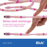 EAN 8719214473297 - CLUB3D CAC-3010 cable USB 2 m USB C Rosa imagen 5