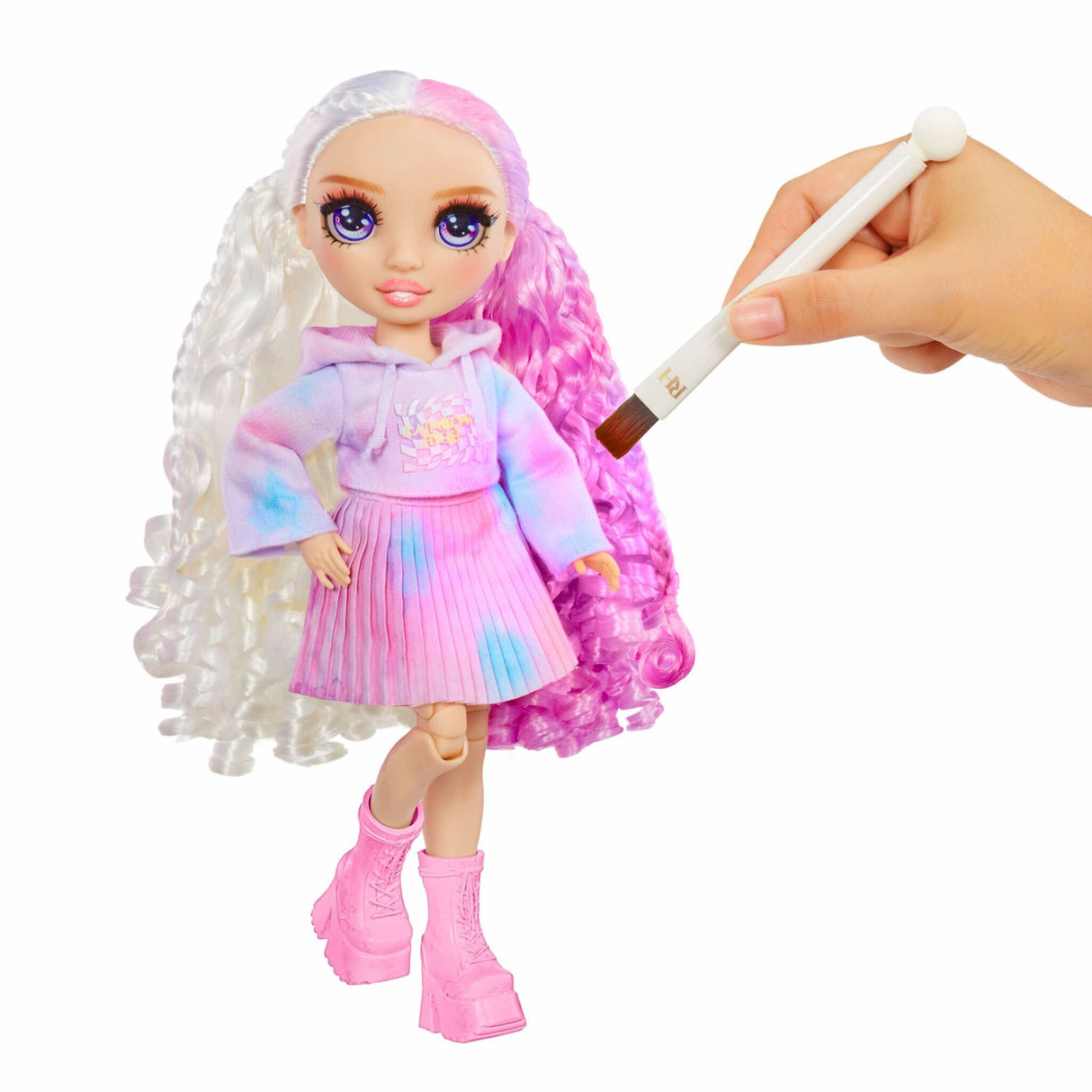 Muñeca Purple Eyes Rainbow High 26cm