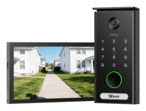 Imou Vdp7 Poe, Con Cable, Erkennung De Menschen, Fahrzeugerkennung, 120 M, 17,8 Cm (7"), 1024 X 600 Pixel, 5 Mp