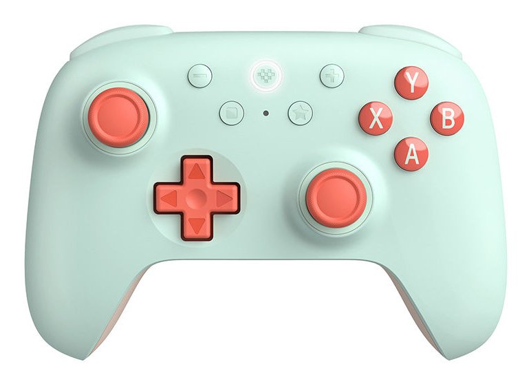 8bitdo Ultimate 2c Wireless, Gamepad Menta/Naranja, Para Windows Y Android Ret00471