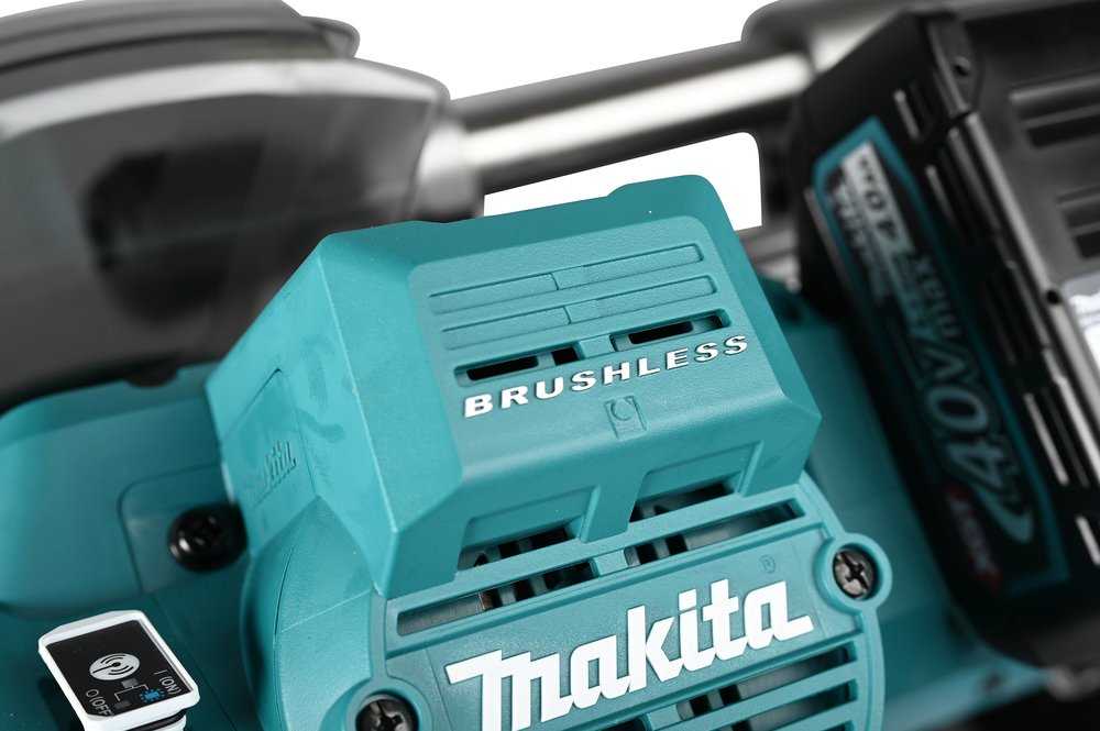 Tronzadora E Ingletadora Inalámbrica Makita Ls003gz01, 40 Voltios + Adaptador De Radio Azul, Bluetooth, Sin Batería Ni Cargador Ls003gz01