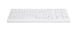 Cherry Ak-C7000 Teclado (Aleman) Higiénico Inalámbrico Desinfectable Con Campo Numérico Blanco