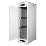 Roline 19-Zoll Netzwerkschrank Pro 42 He, 600x1000 Bxt Glastr Grau