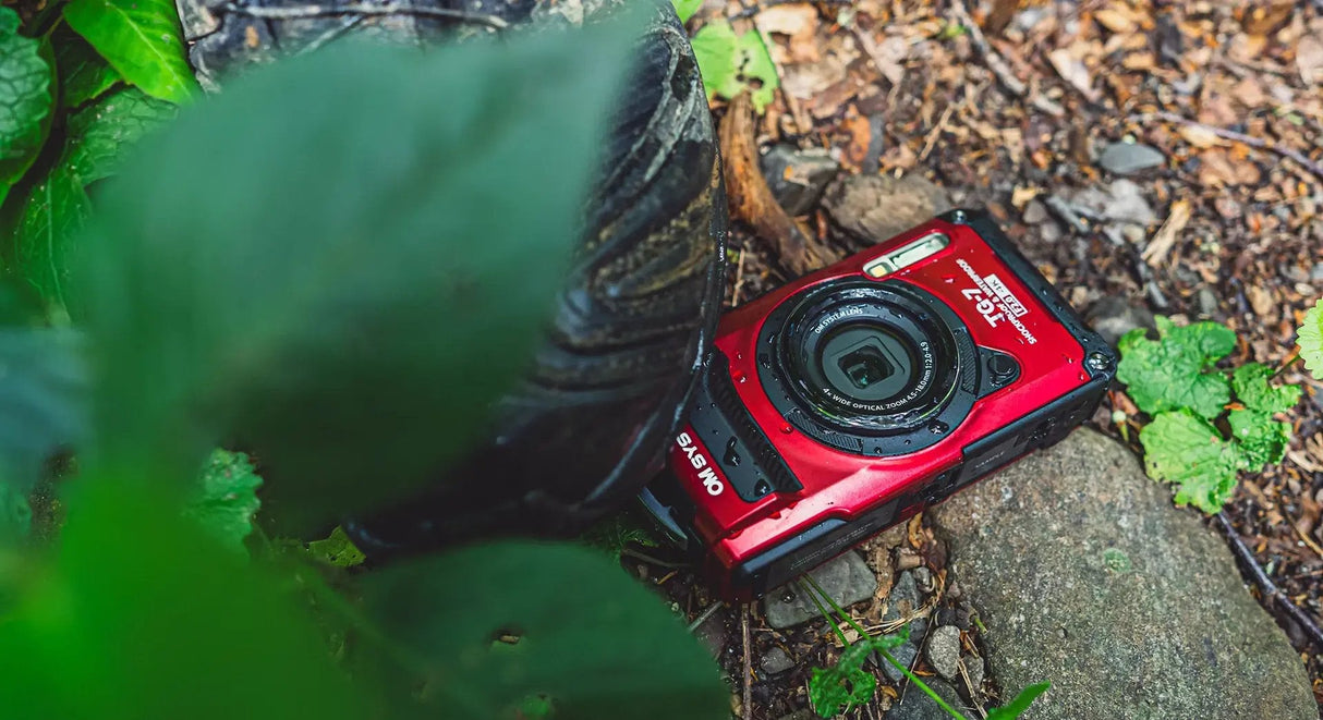 Camara Olympus Tg-7 Digital  Red