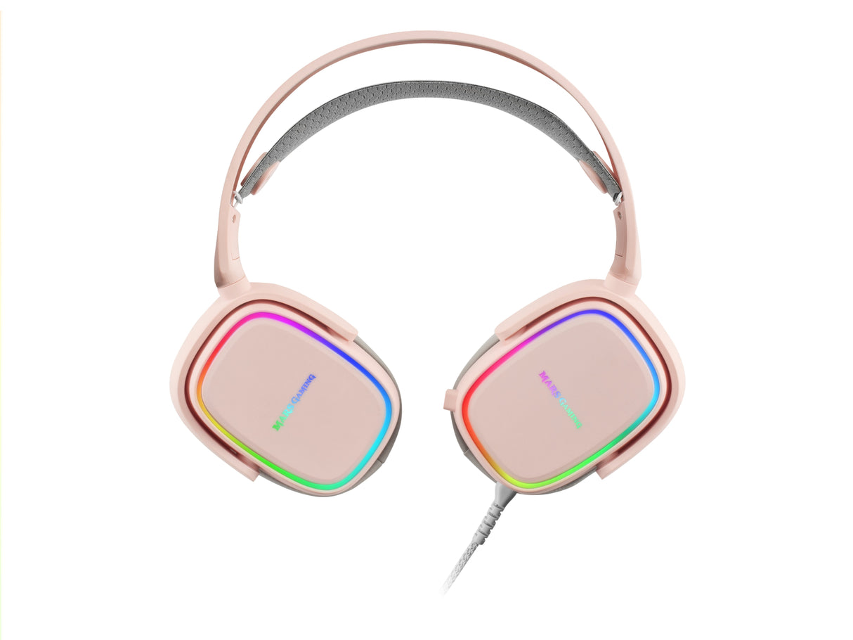 Auricular Gaming Mars Gaming Mhax Pink