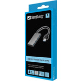 Sandberg Usb 3.0 Pocket Hub 4 Puertos
