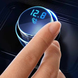 EAN 5903108464581 - 3MK Hyper Car FM Transmitter 87,5 - 99,8 MHz USB Negro imagen 5