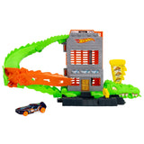 Pista Coches Ataque De Cocodrilo Hot Wheels City